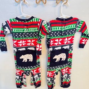 Sweater Bear Adult Polar Bear Onesie Matching Christmas